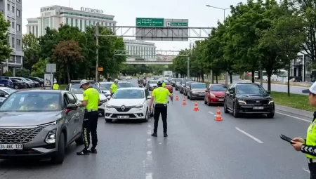 Trafikte Sıkı Denetim